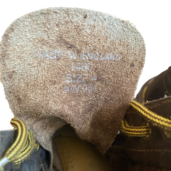 Vintage Dr. Martens Brown Air Wair Air Cushion Boots - Picture 9 of 9